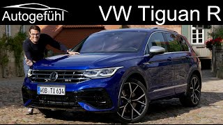 firstever VW Tiguan R 320 hp FULL REVIEW with new torque vectoring Tiguan Facelift 2021 Autogefühl [upl. by Helse]