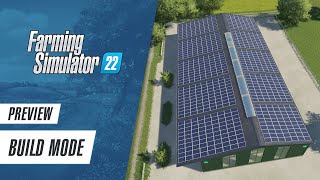 Preview The new build mode in Farming Simulator 22 [upl. by Florin]