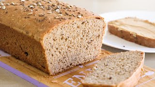 How to Make Wholemeal Spelt Bread Recipe [upl. by Tonkin23]