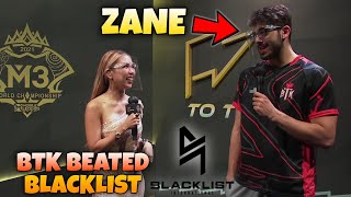 MobaZane INTERVIEW After Beating Blacklist International [upl. by Kcirtap]