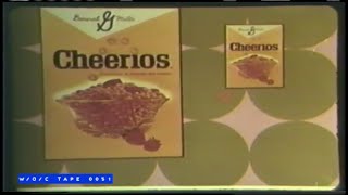 WOC Tape 0051 Commercial Compilation quotGeneral Mills Cheerios Cerealquot  1960s [upl. by Mannes]