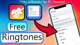 How To Set Any SONG as RINGTONE On iPhone For Free [upl. by Drusus]