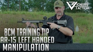 BCM Training Tip  AR15 LeftHanded Manipulation [upl. by Anitsyrhc879]