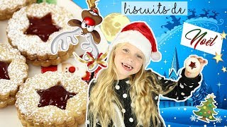 ♡• RECETTE BISCUITS DE NOËL  •♡ [upl. by Anicnarf565]