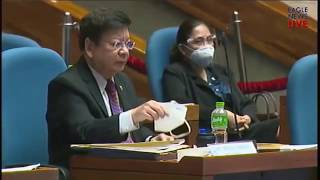 Rep Marcoleta questions ABS CBN on its submitted land title for lot it occupies [upl. by Haikan905]