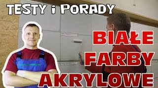 Jaką białą farbę wybrać  test farb akrylowych [upl. by Senga]