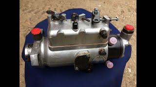 Massey Ferguson 35  MF 35  tractor CAV injection pump renovation [upl. by Htirehc379]