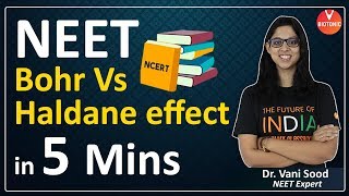 Bohr Effect Vs Haldane Effect  NEET Preparation 2020  Vedantu NEET  Vani Maam  VBiotonic [upl. by Rossuck900]