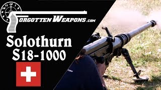 Solothurn S181000 The Pinnacle of AntiTank Rifles [upl. by Fawcette]