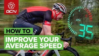 How To Improve Your Average Speed On A Road Bike [upl. by Lotti]