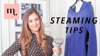 How To Steam Your Clothes The Right Way [upl. by Kirshbaum]