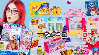 SKLEP i MINI PRODUKTY Shopkins 🍨 Grażynka na Zakupach 🛒 miss Aga [upl. by Panther]