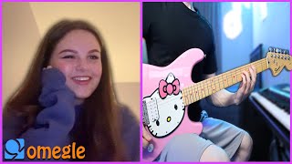 Playing Guitar on Omegle but I pretend Im a beginner 2 [upl. by Oliric]