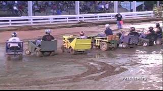 Lawn Mower Demo Derby Alexandria Ky Fairgrounds 9172011 [upl. by Okajima499]