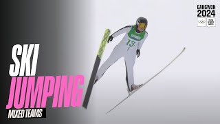 RELIVE  Ski Jumping Mixed Teams  Gangwon2024 [upl. by Leopoldeen]