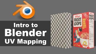 Intro to Blender UV Mapping [upl. by Hannus412]