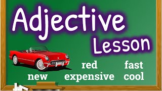 Adjective Lesson for Children  Describing Words [upl. by Charleen]