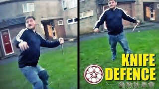 How to DEFEND amp SURVIVE Knife Attacks  Knife Defence Psychology [upl. by Airemahs117]