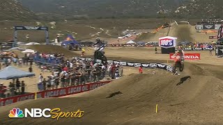 Pro Motocross Round No 1 Fox Raceway I  EXTENDED HIGHLIGHTS  52921  Motorsports on NBC [upl. by Adlare]