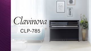 Yamaha Clavinova CLP785 Digital Piano Overview [upl. by Carlye]