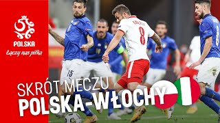 OBSZERNY SKRÓT meczu POLSKA – WŁOCHY 00 [upl. by Shifrah]