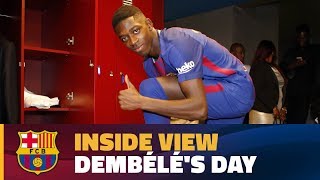 BEHIND THE SCENES 24 hours with Ousmane Dembélé [upl. by Eiramasil]