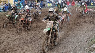 Schlammschlacht beim 48 WinterMotocross in Frankenbach [upl. by Hebe]