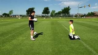 Explosivenesspower extension amp diving Goalkeeper training U13 Extended [upl. by Tressia734]