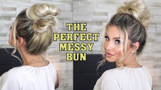 Hair Tutorial  Mój luźny kok  z doczepami i bez [upl. by Viridis]