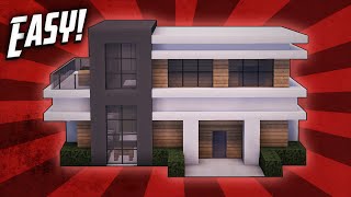 Minecraft How To Build A Small Modern House Tutorial 18 [upl. by Meaghan696]