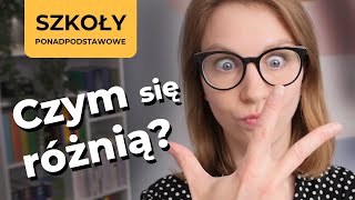 3 typy szkół ponadpodstawowych  5 najważniejszych różnic między nimi l Ciesz Się Przyszłością [upl. by Lillie482]