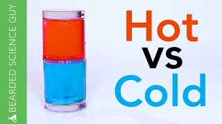 Hot vs Cold Water Experiment Chemistry [upl. by Sabec]