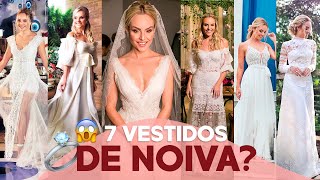 7 VESTIDOS de NOIVA Noivado Chá Bar Pré Wedding Casamento Religioso e Festa   Layla Monteiro [upl. by Henrique]