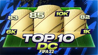 LOS 10 DELANTEROS BARATOS MAS CHETADOS DE FIFA 22 [upl. by Yekram]