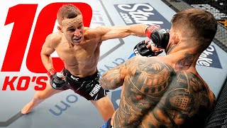 Top 10 Flyweight Knockouts in UFC History [upl. by Rains]