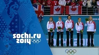 Curling  Womens Gold Medal Game  Canada v Sweden  Sochi 2014 Winter Olympics [upl. by Bergren]