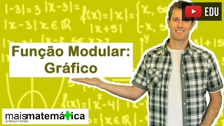 Função Modular Gráfico Aula 3 de 5 [upl. by Dnalyag]