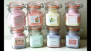 DIY  Sels de bain maison de plusieurs couleurs 🌈 [upl. by Sarita]