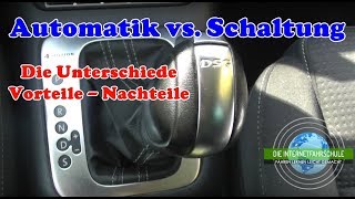 Automatik vs Schaltwagen  Die Unterschiede  Fahrstunde [upl. by Leisam538]