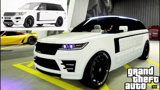 Baller LE LWB ARMORED Range Rover LWB GTA 5 Online How to modify NEW [upl. by Hutchings794]