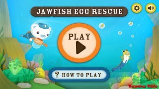 Octonauts Jawfish Egg Rescue Gameplay for Kids [upl. by Rafaela]