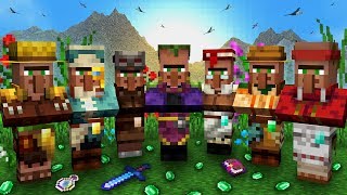 Everything You Need To Know About VILLAGERS In Minecraft [upl. by Nylatsirhc999]