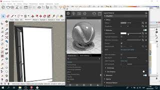 SketchUp 2018  Vray 36 ESPEJO [upl. by Nyltiac377]