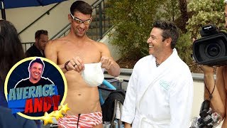 Average Andy with Michael Phelps [upl. by Gnuhc]