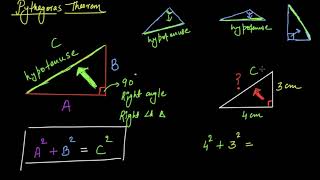 Intro to the Pythagoras theorem Hindi  Class 7 India  Khan Academy [upl. by Landers]