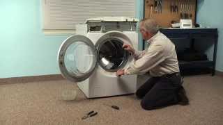 Washing Machine Repair  Replacing the Drain Pump LG Part  4681EA2001T [upl. by Asilrahc]