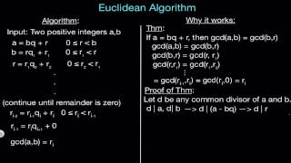 Euclidean Algorithm Proof [upl. by Frame452]