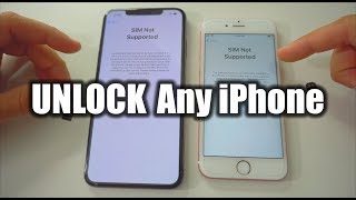 The ONLY Way To Unlock Any iPhone From Any Carrier ● [upl. by Fauman251]