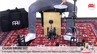 MEINL Percussion  MEINL Percussion  Cajon Drum Set  CAJDRUMSET [upl. by Bil908]