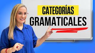 Aprende todas las Categorías Gramaticales con Ejemplos [upl. by Nalim]